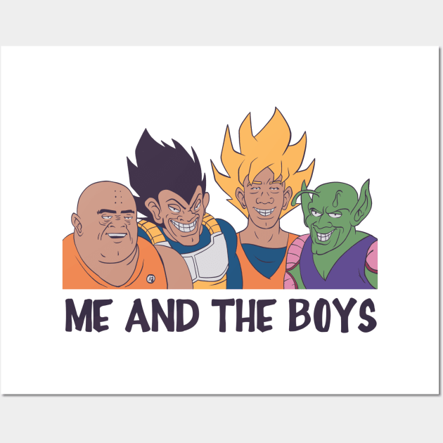 Me and The Boys Wall Art by MeFO